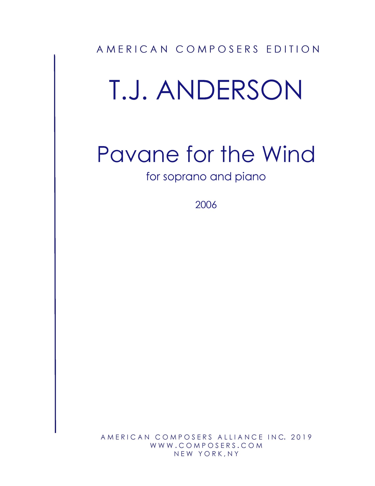 Pavane for the Wind