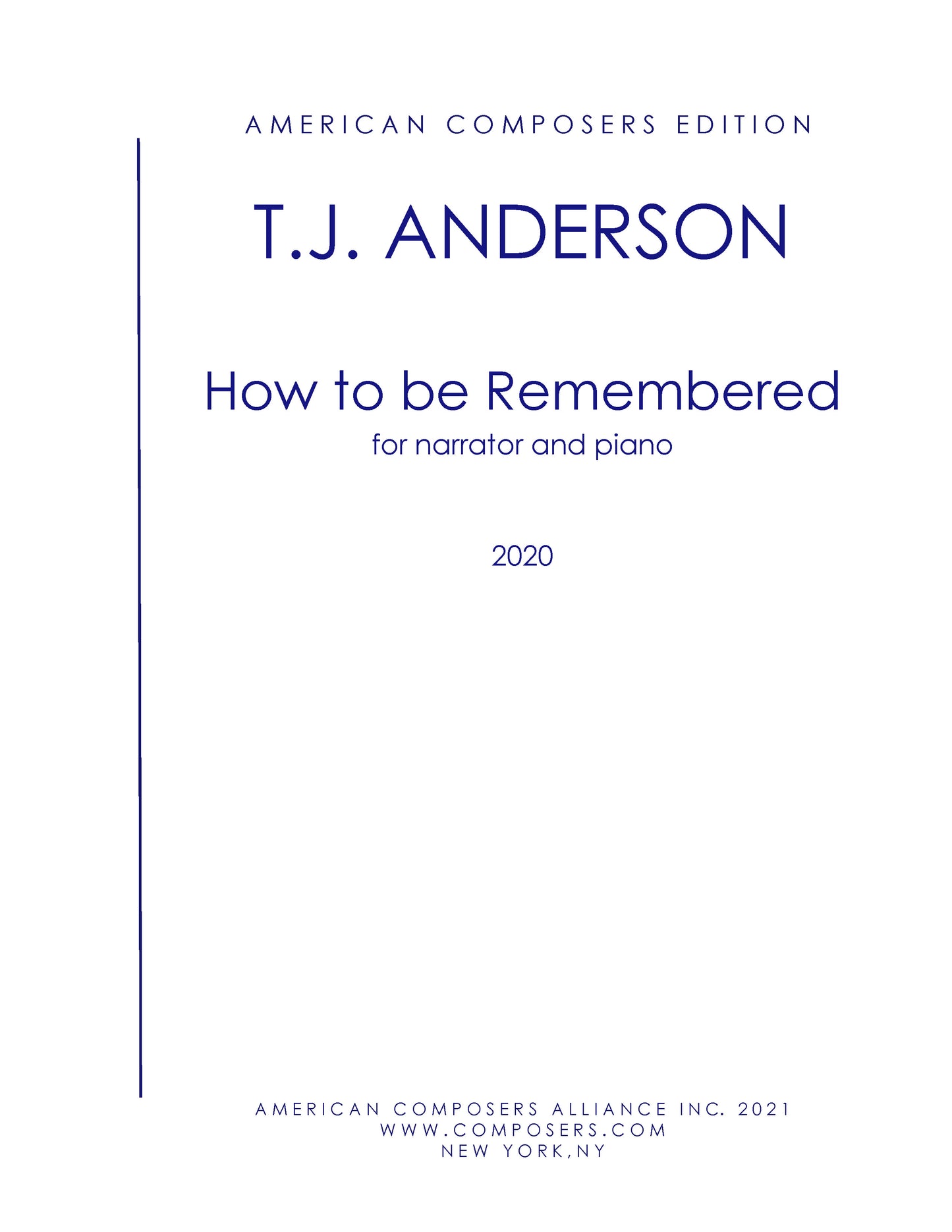 How to be Remembered