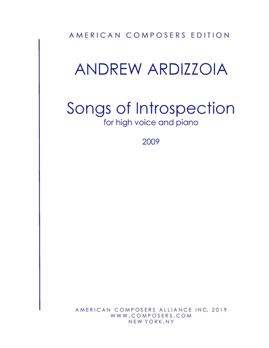 SONGS OF INTROSPECTION