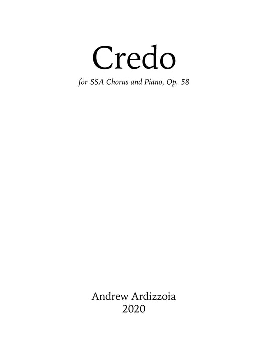 Credo