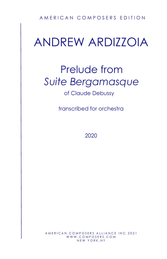 Suite Bergamasque - 1. Prelude