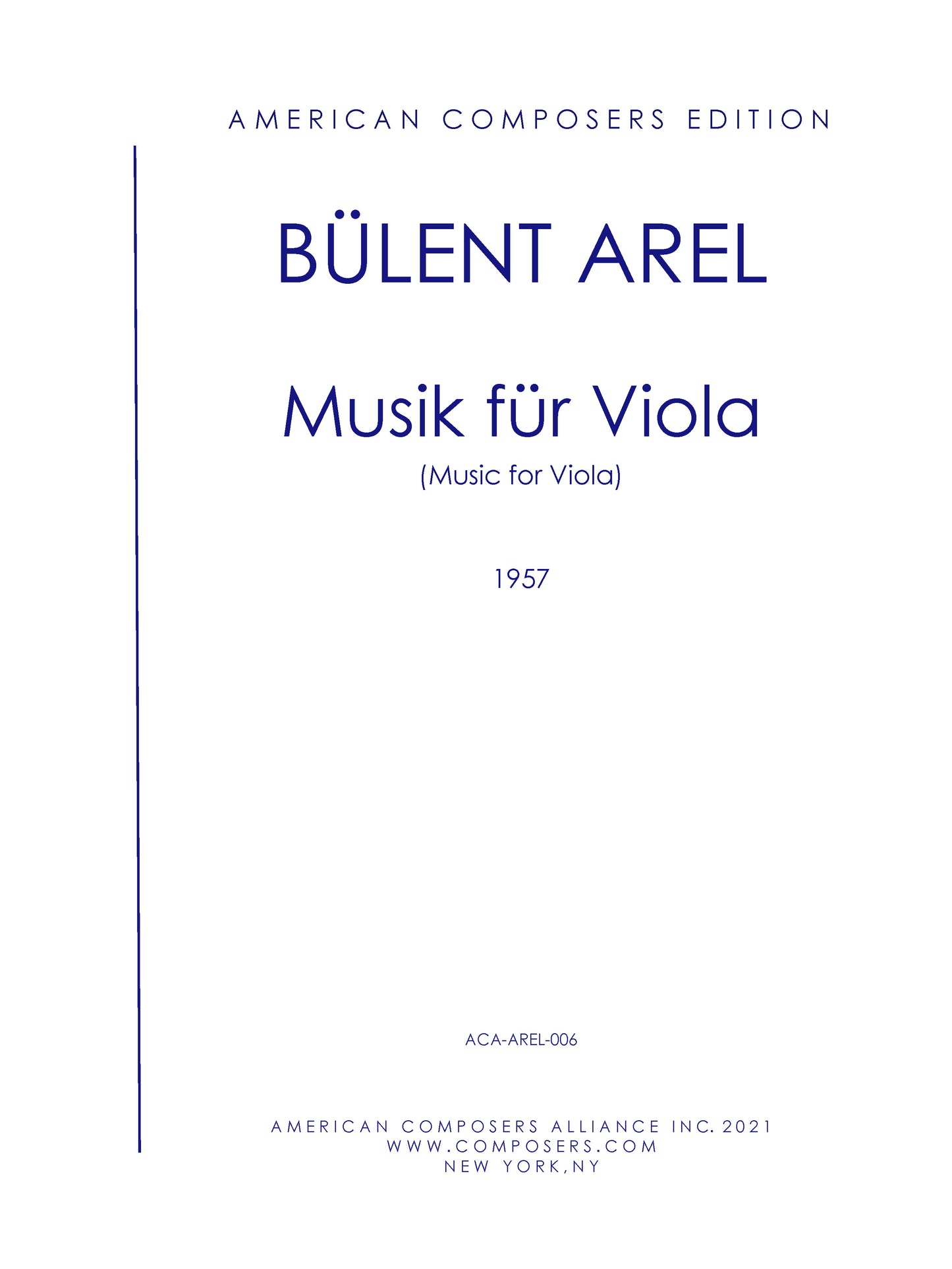 Musik für Viola (Music for Viola)