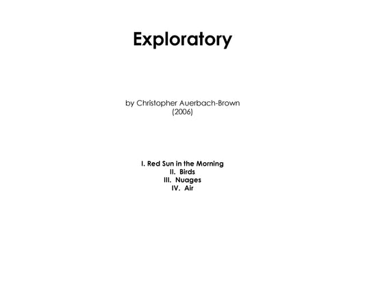 EXPLORATORY