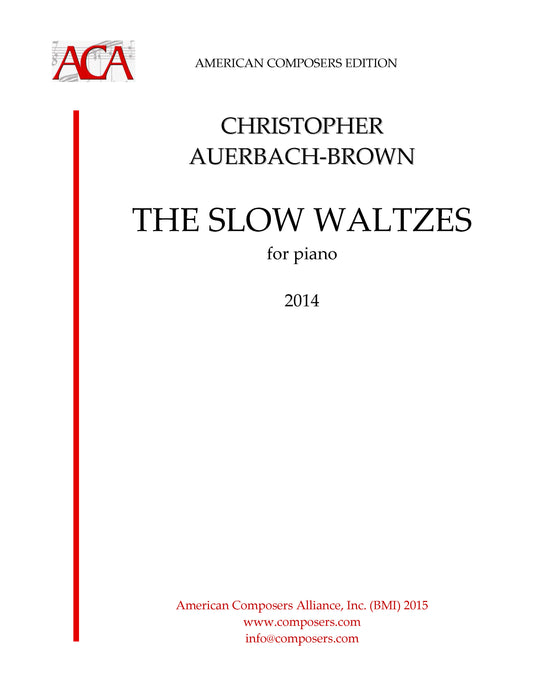 SLOW WALTZES