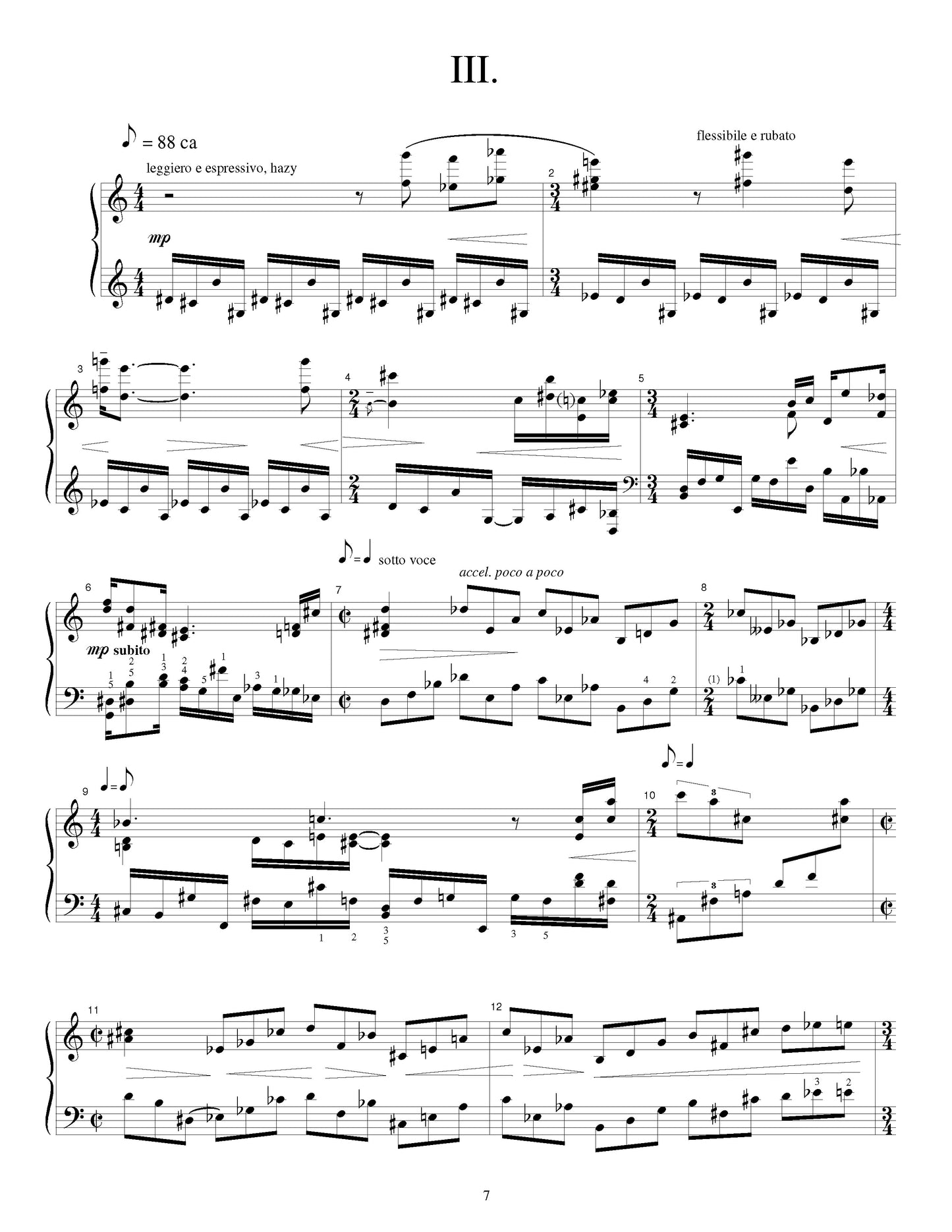 PUZZLE PRELUDES for Piano