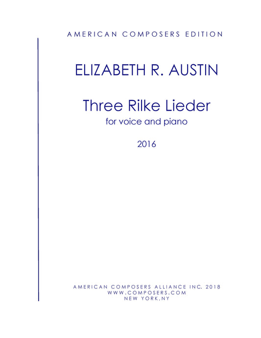 Three Rilke Lieder