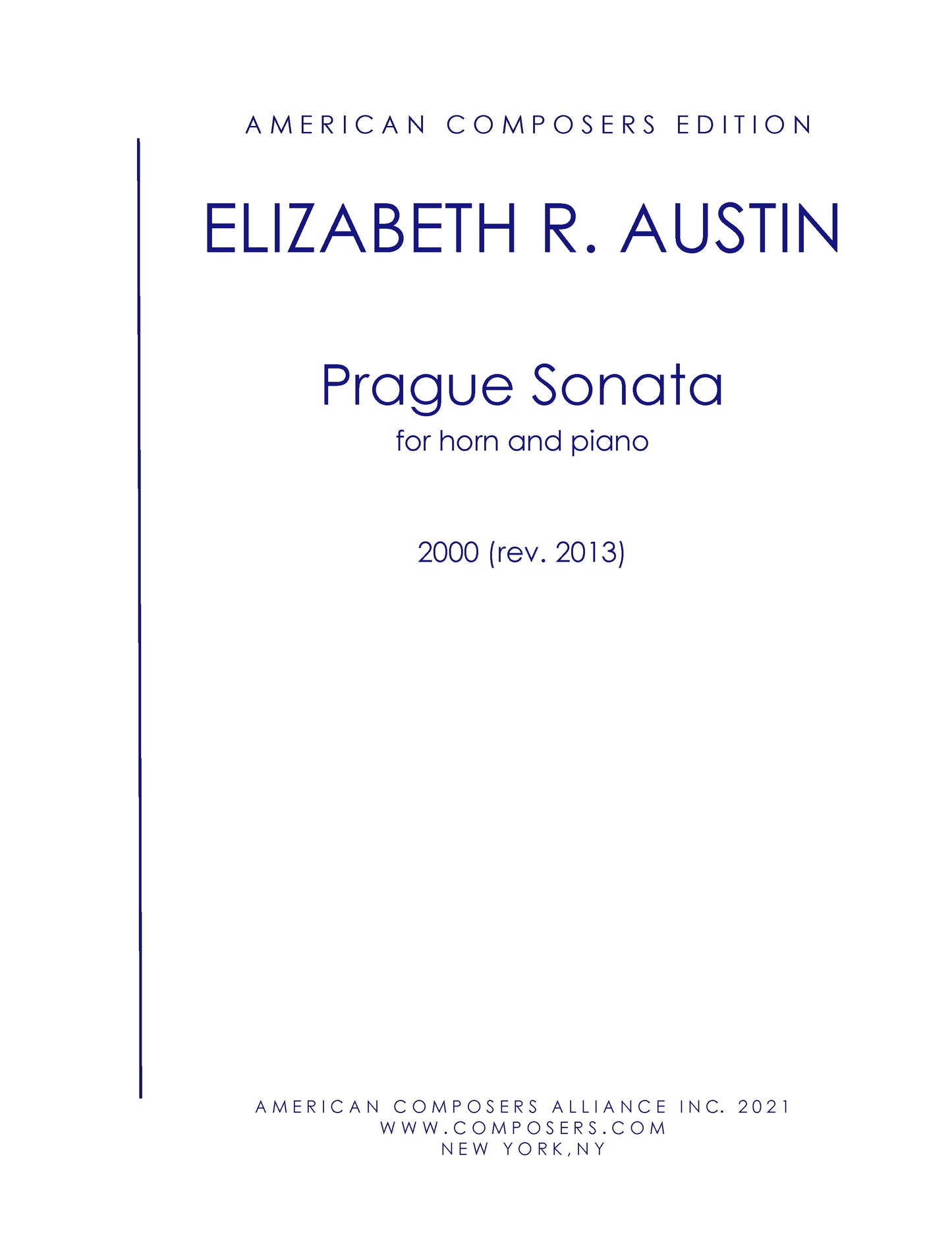 Prague Sonata