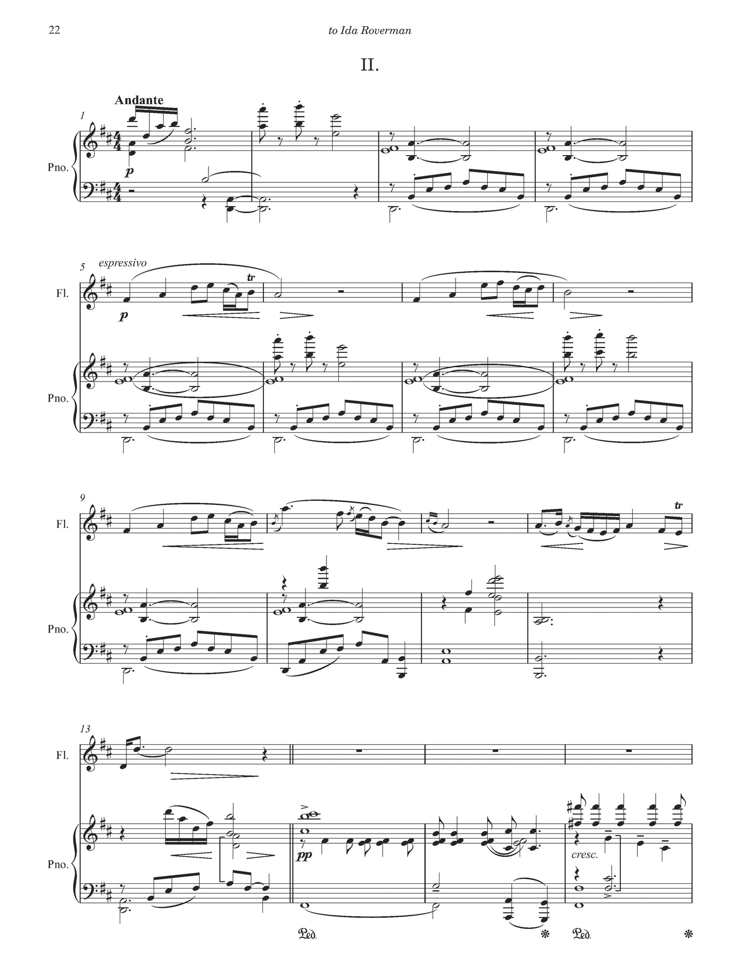 FLUTE CONCERTO - piano reduction