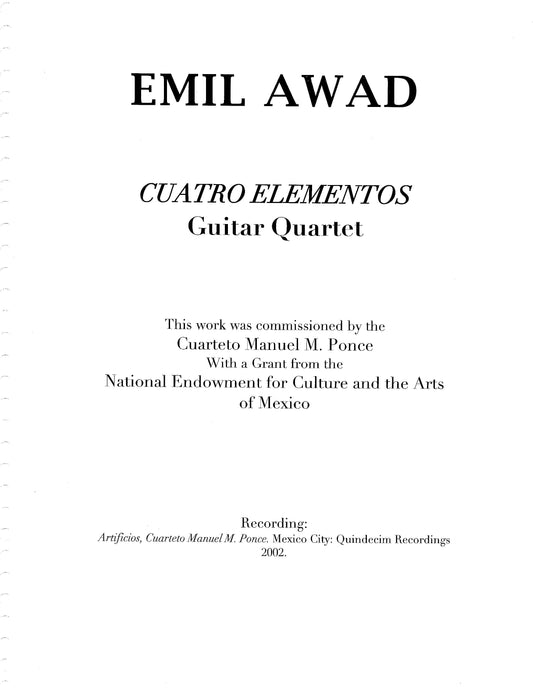 Cuatro Elementos