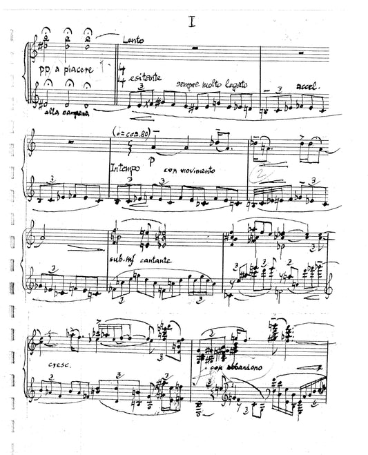 SONATA FOR PIANO