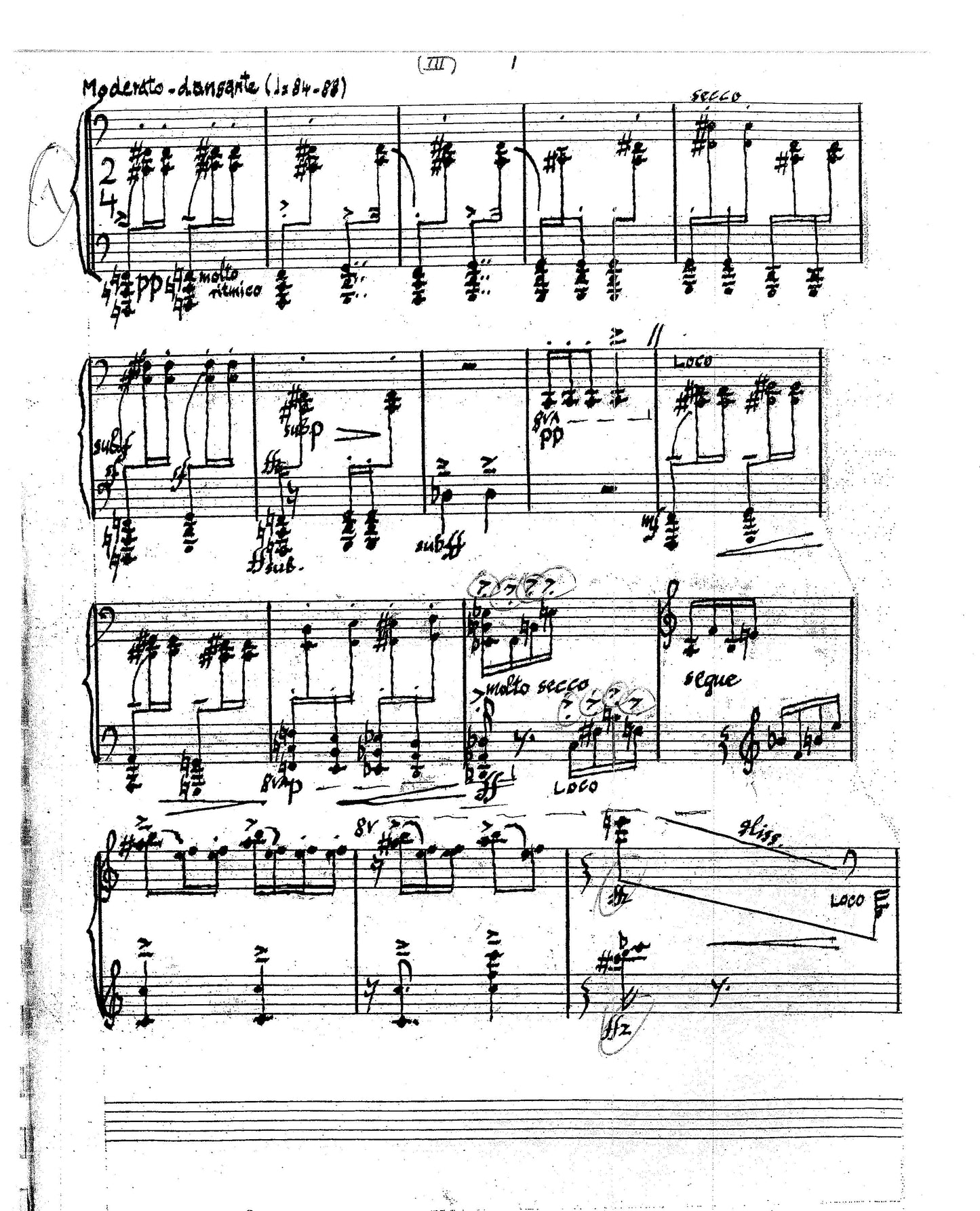 SONATA FOR PIANO