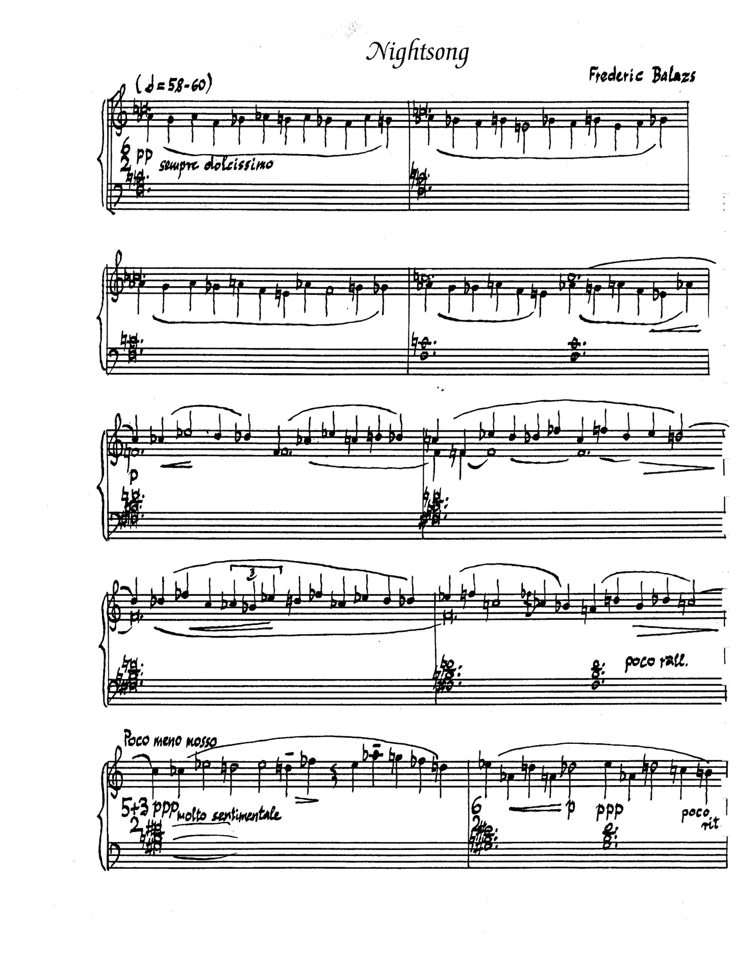 SUITE FOR PIANO