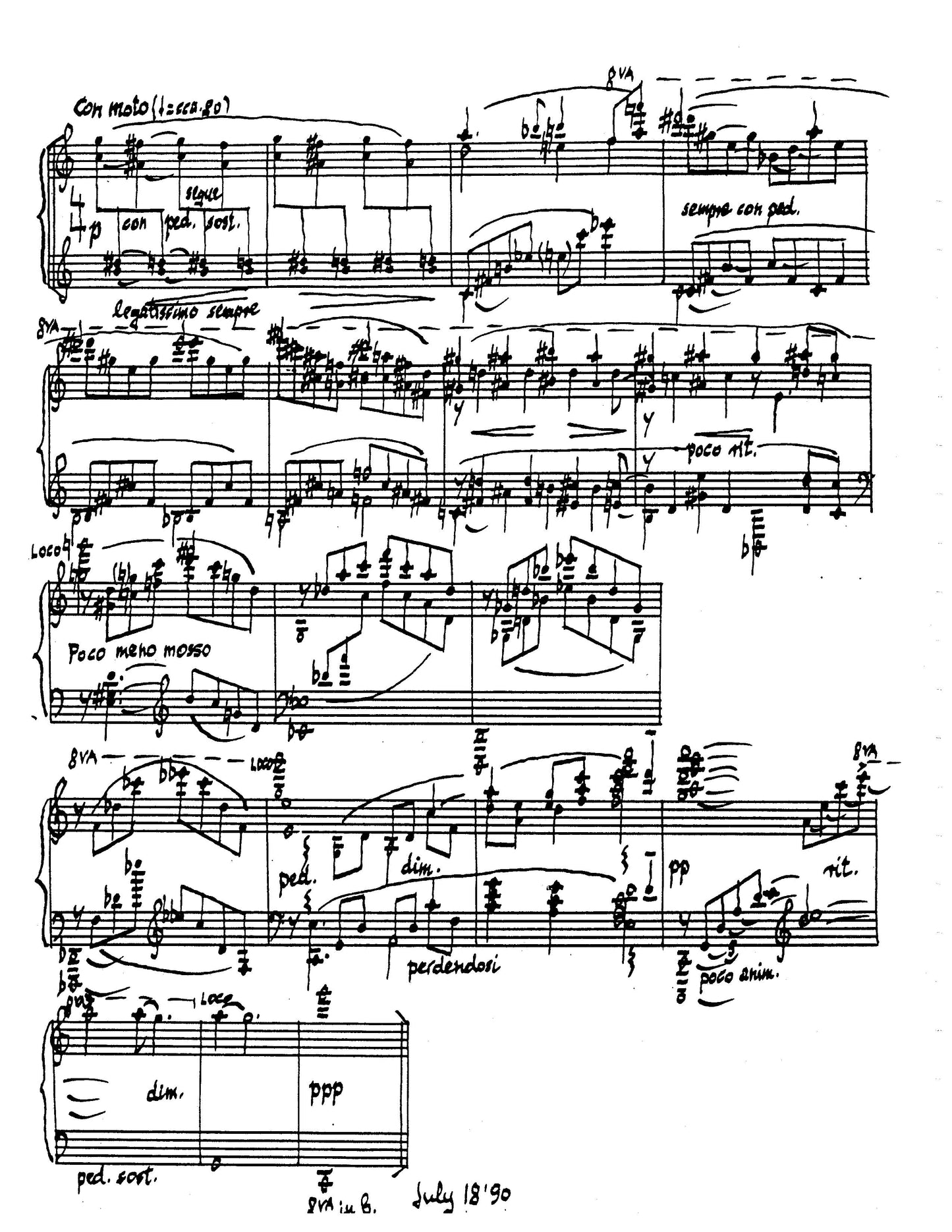 SUITE FOR PIANO