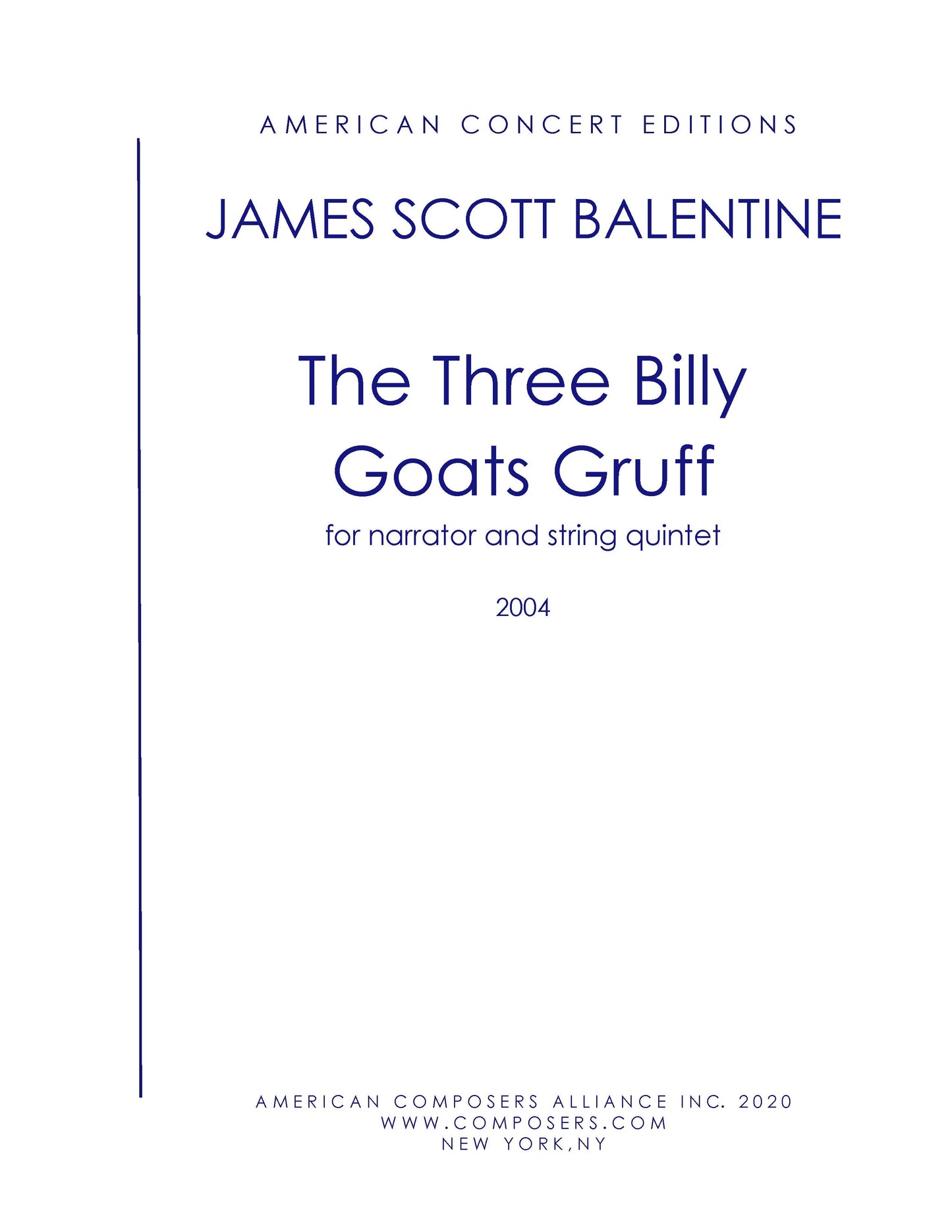 Three Billy Goats Gruff