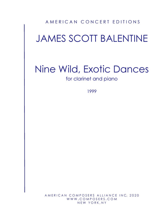 Nine Wild, Exotic Dances