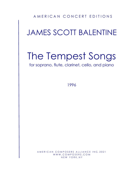 Tempest Songs