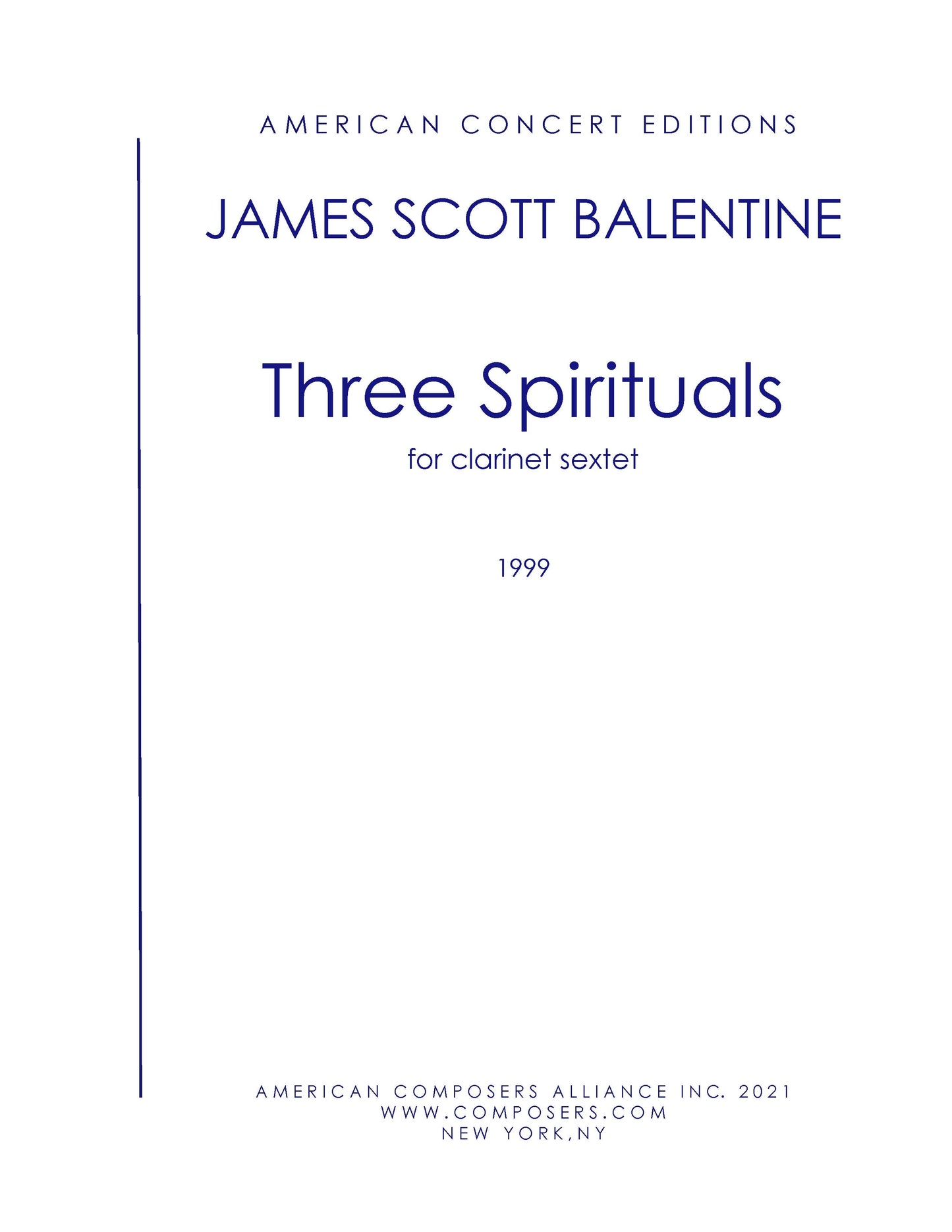 Three Spirituals