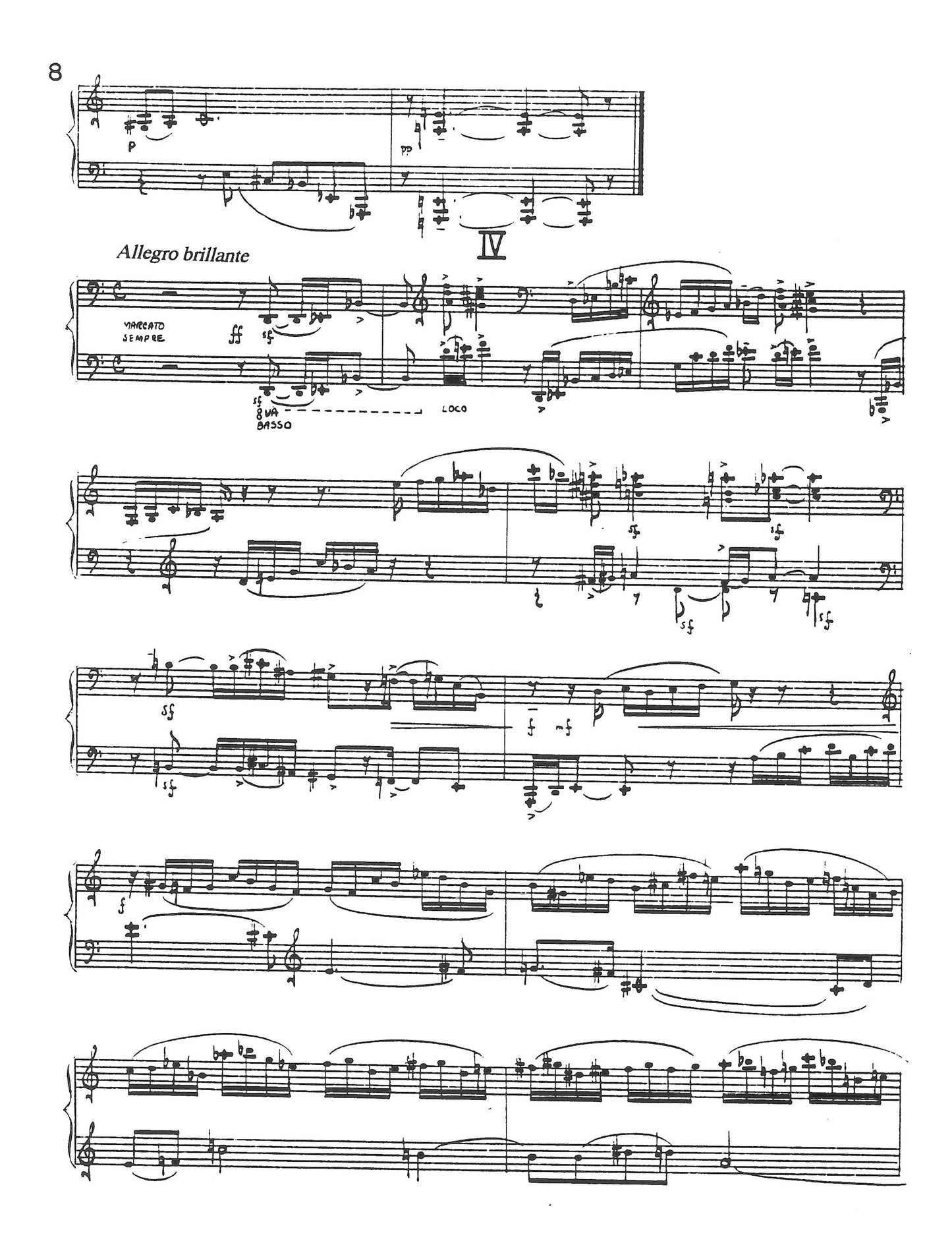 SIX PIANO PIECES