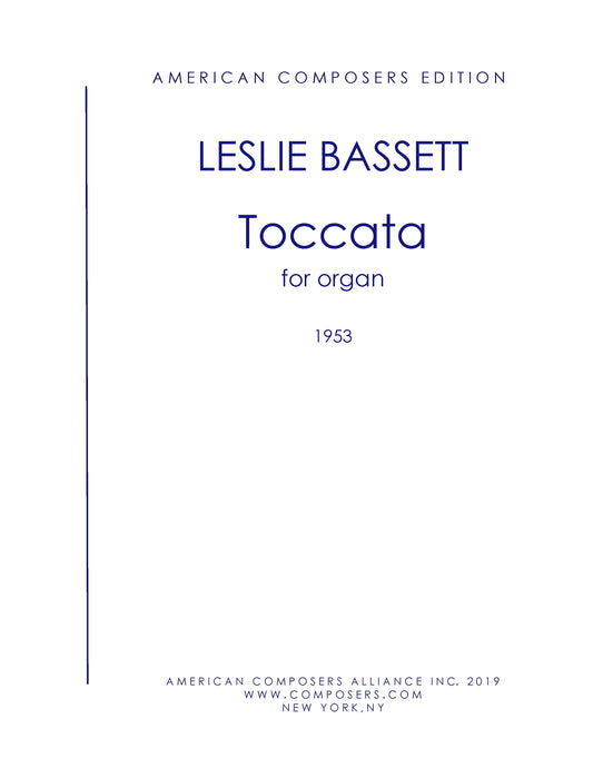 TOCCATA FOR ORGAN