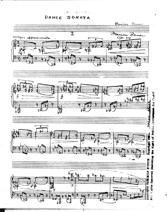 Dance Sonata, Op. 24