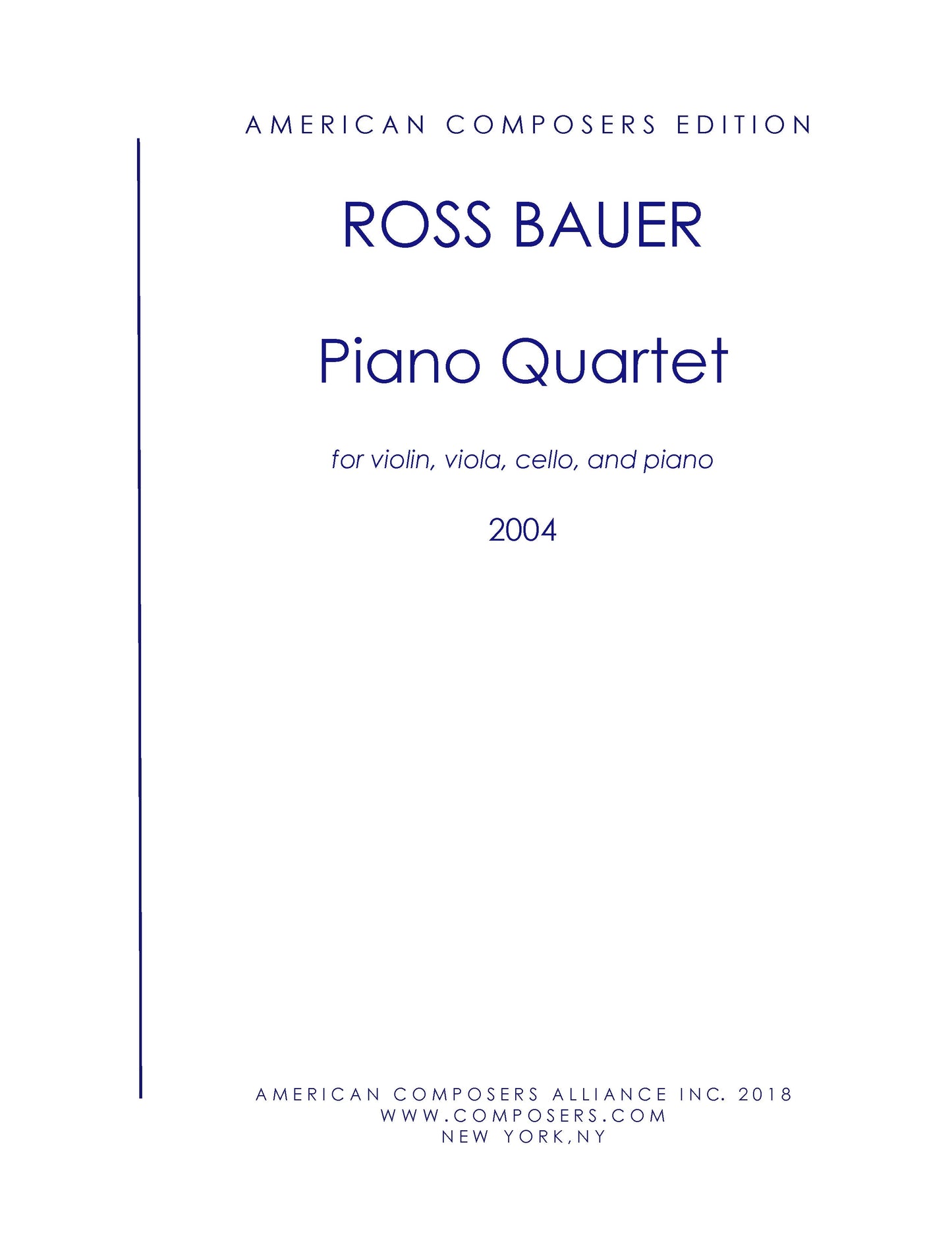 PIANO QUARTET