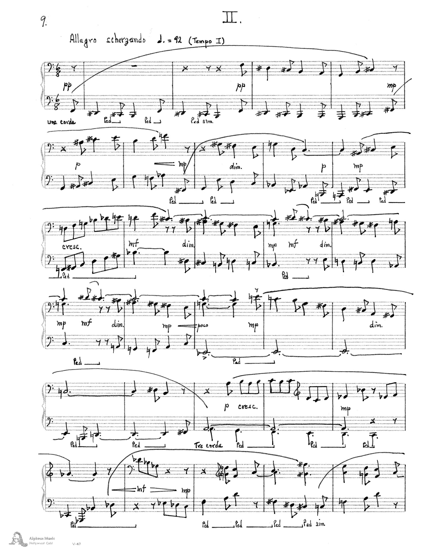 PIANO SONATA, 4th, Op. 11