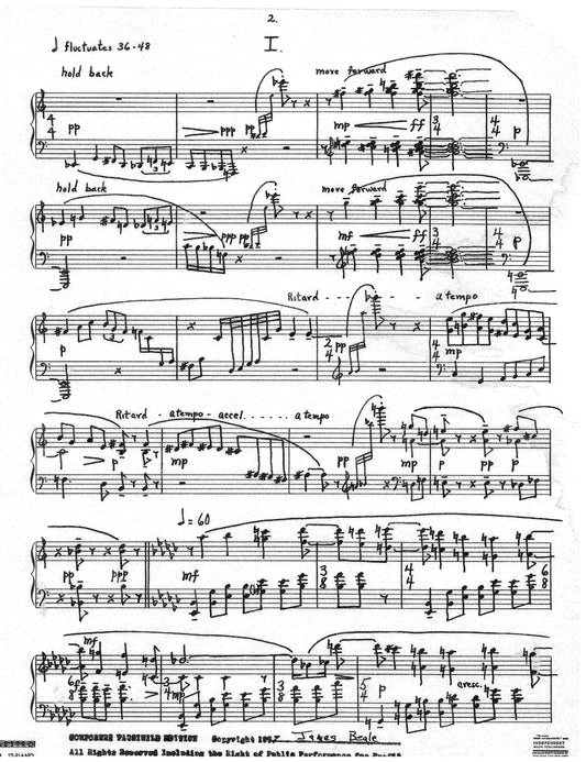 PIANO SONATA, 7th; Op 20