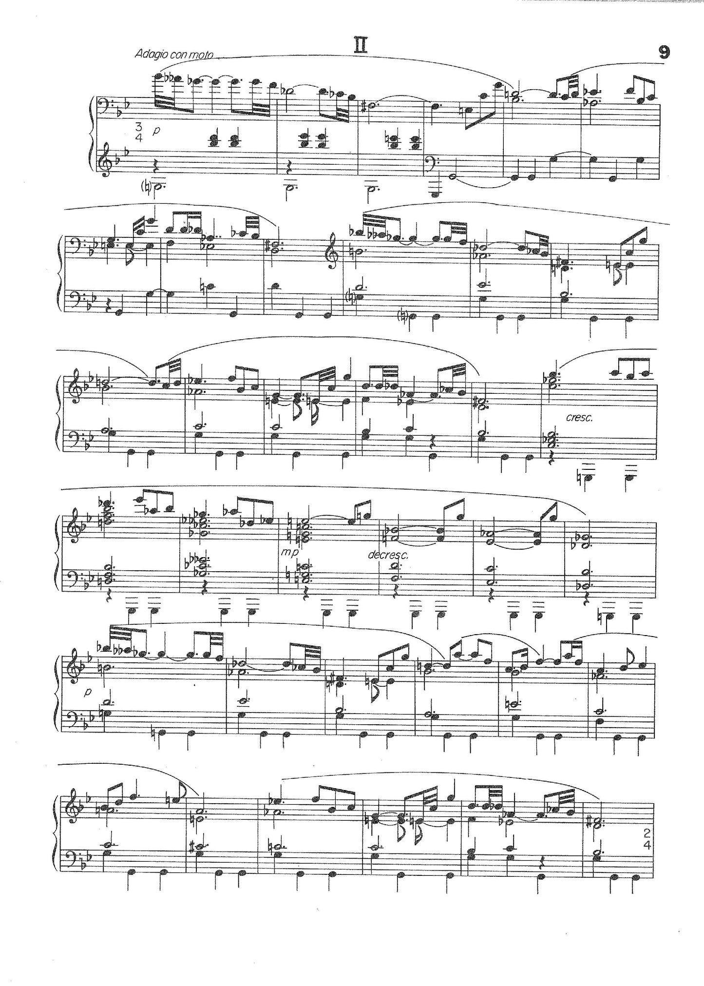 PIANO SONATA, 2nd, Op. 8