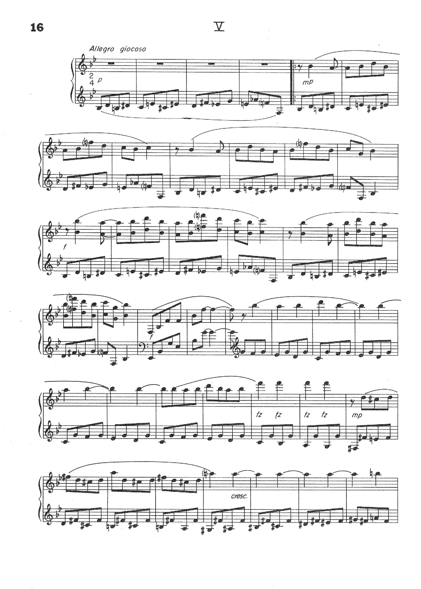 PIANO SONATA, 2nd, Op. 8