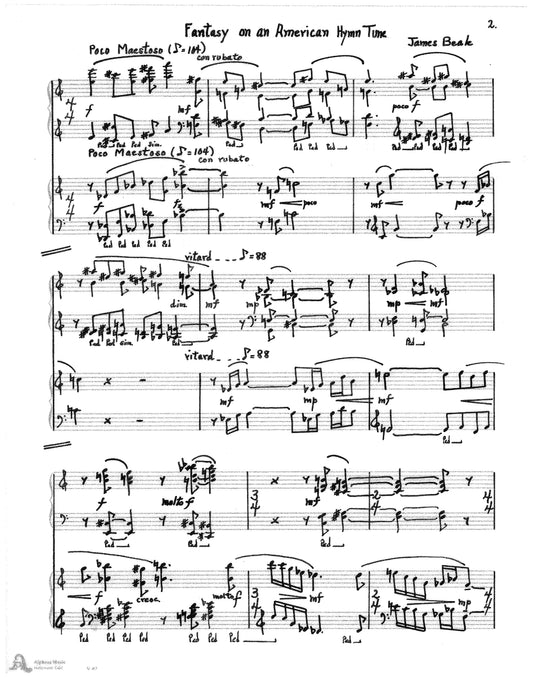 FANTASY ON AN AMERICAN HYMN TUNE