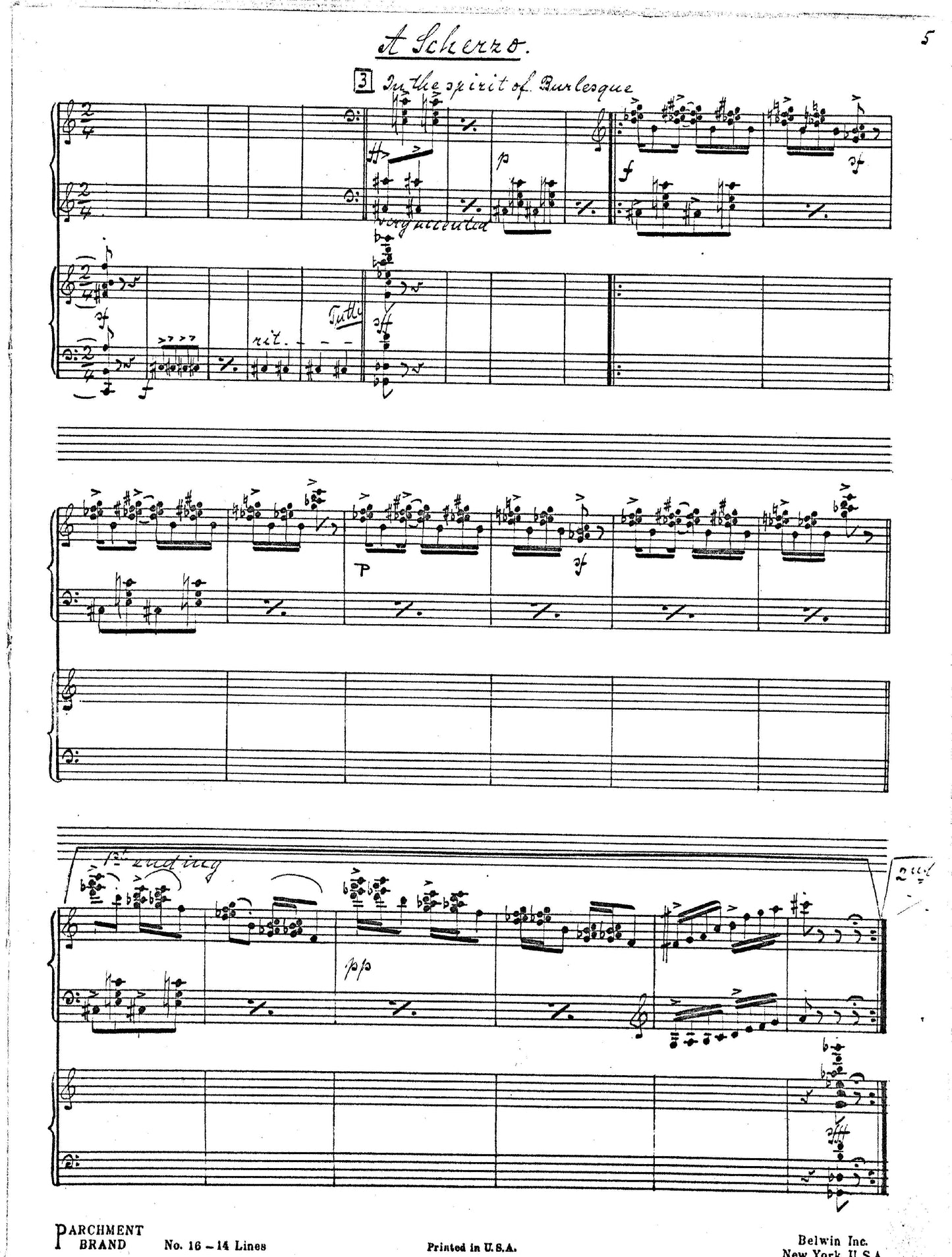 SATIRICO PIANO CONCERTO No. 2