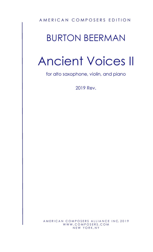 ANCIENT VOICES II