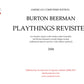 PLAYTHINGS REVISITED