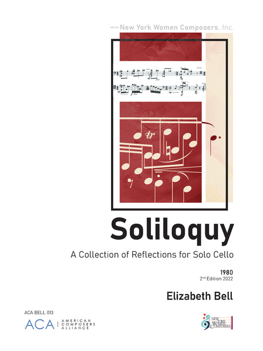 SOLILOQUY for SOLO CELLO