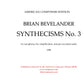 SYNTHECISMS NO. 3