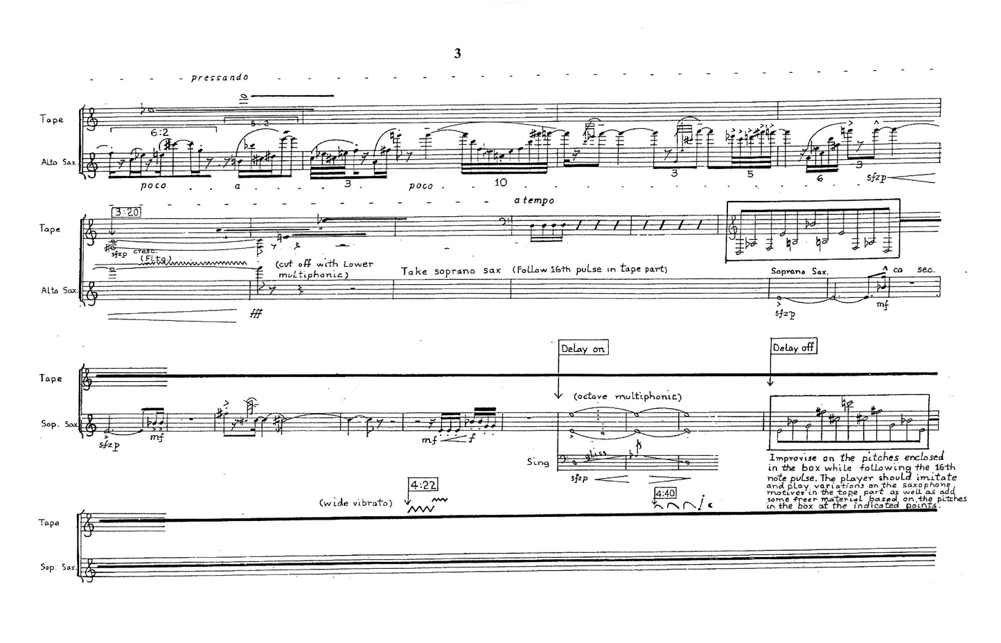 SYNTHECISMS NO. 3