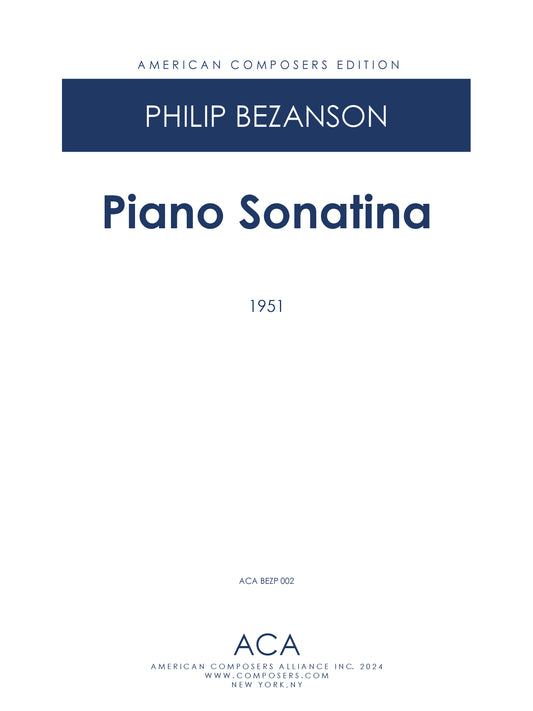 PIANO SONATINA