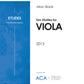 TEN STUDIES FOR VIOLA