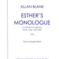 ESTHER'S MONOLOGUE , Cantata for sop, ob, vla, vcl