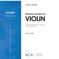 Nineteen Studies for Violin