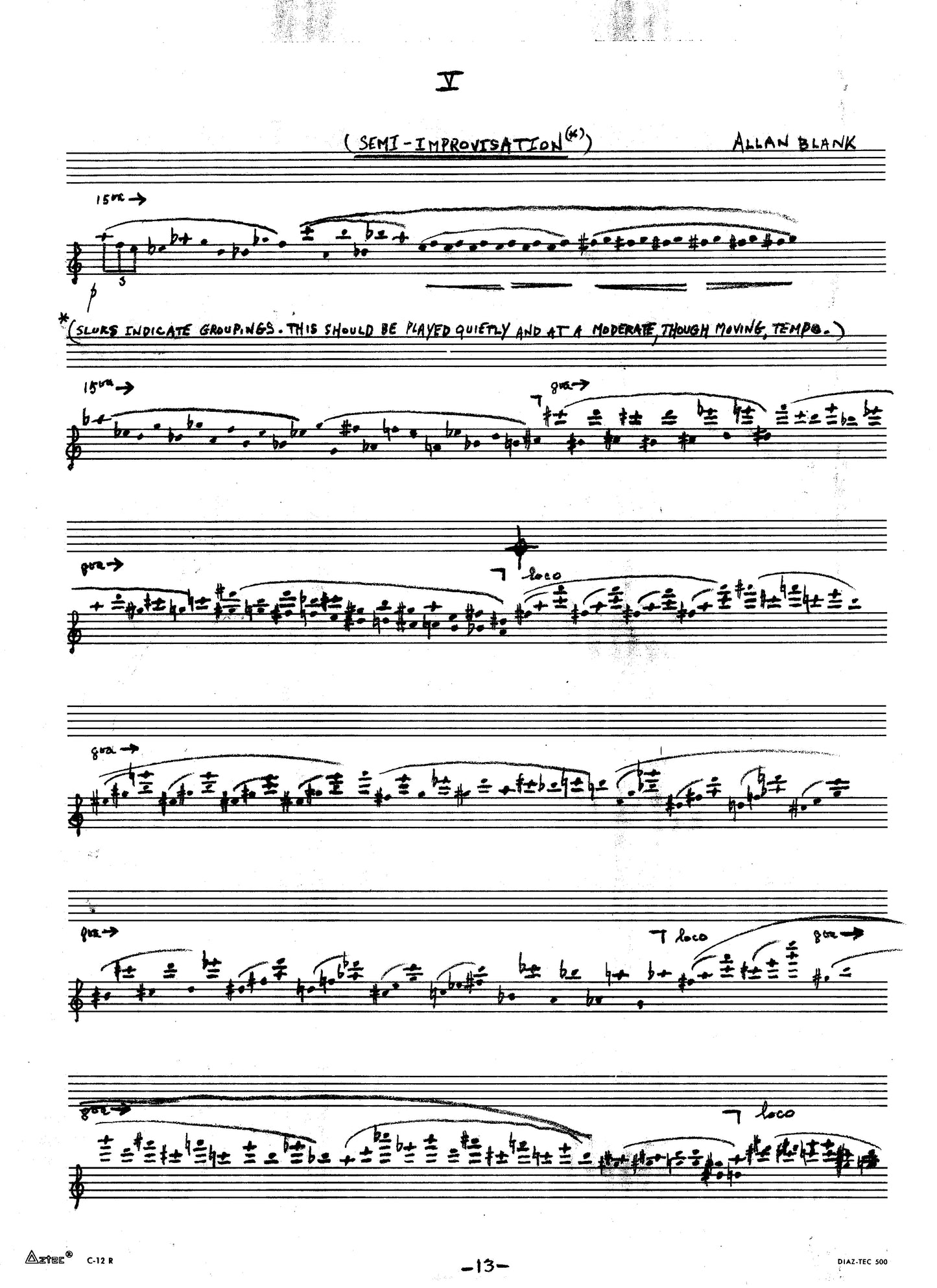 SIX STUDIES FOR PIANO-SET 1