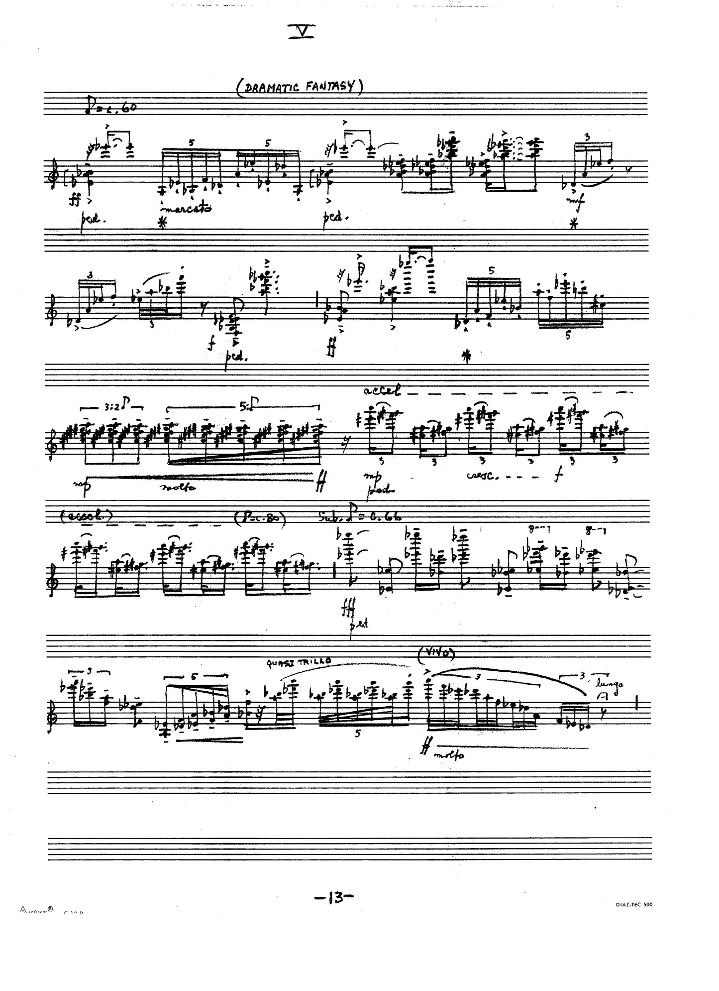 SIX STUDIES FOR PIANO-SET 2