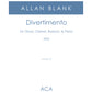 DIVERTIMENTO for Oboe-Clarinet-Bassoon-and-Piano