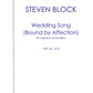 WEDDING SONG (BOUND BY AFFECTION)