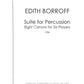 SUITE FOR PERCUSSION: EIGHT CANONS FOR SIX PLAYERS