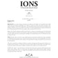 IONS: 14 Pieces in the Form of a Sonnet