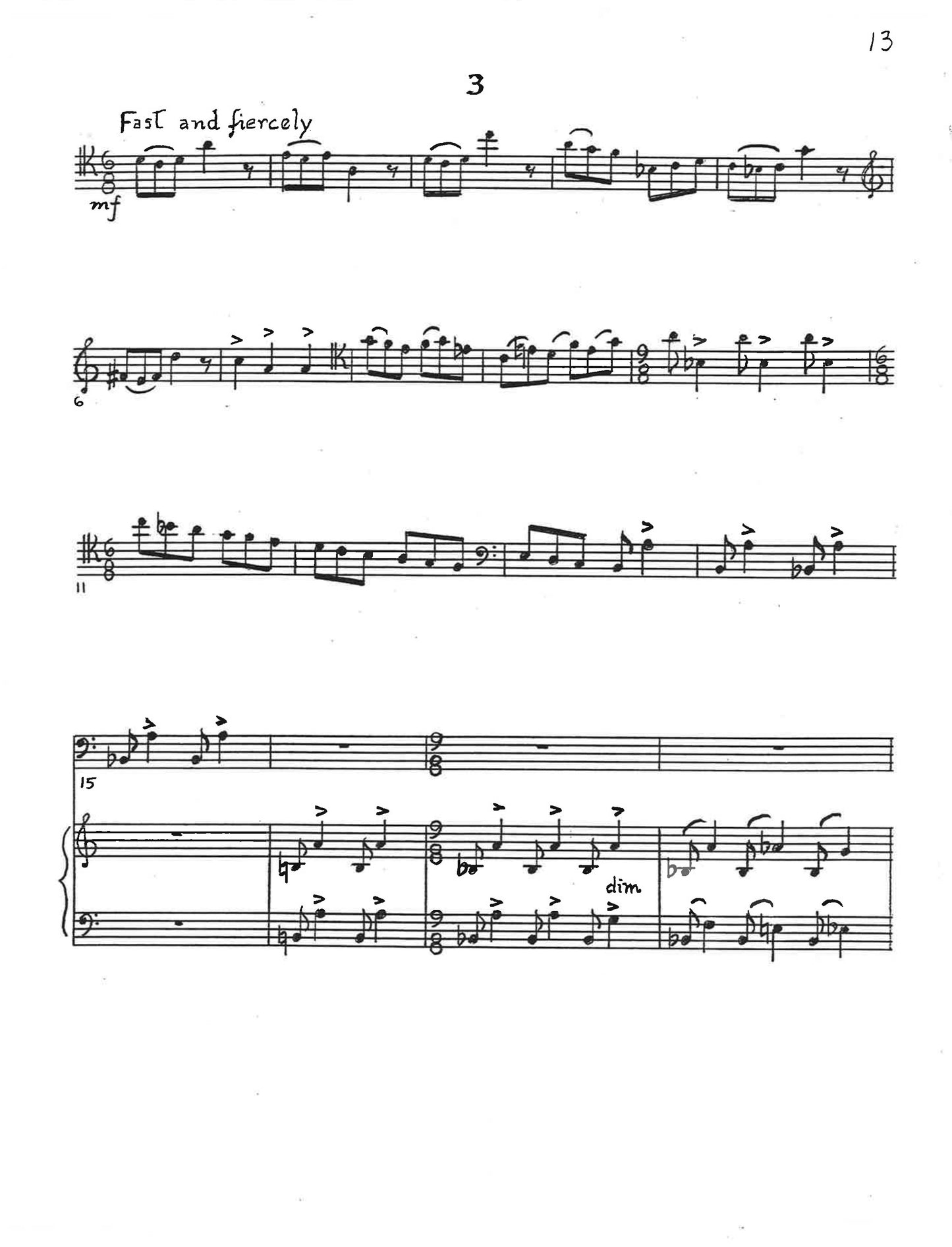 SONATA FOR CELLO AND PIANO, NO.2