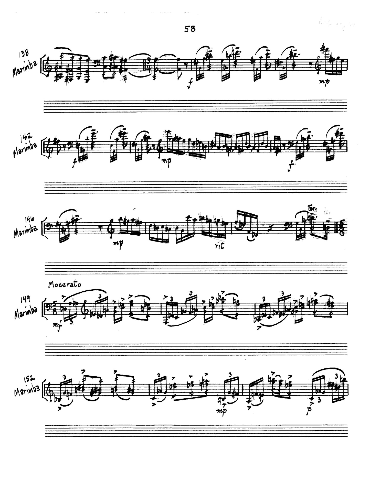 Concerto for Marimba and Small Orchestra