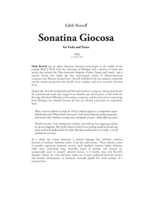 Sonatina Giocosa