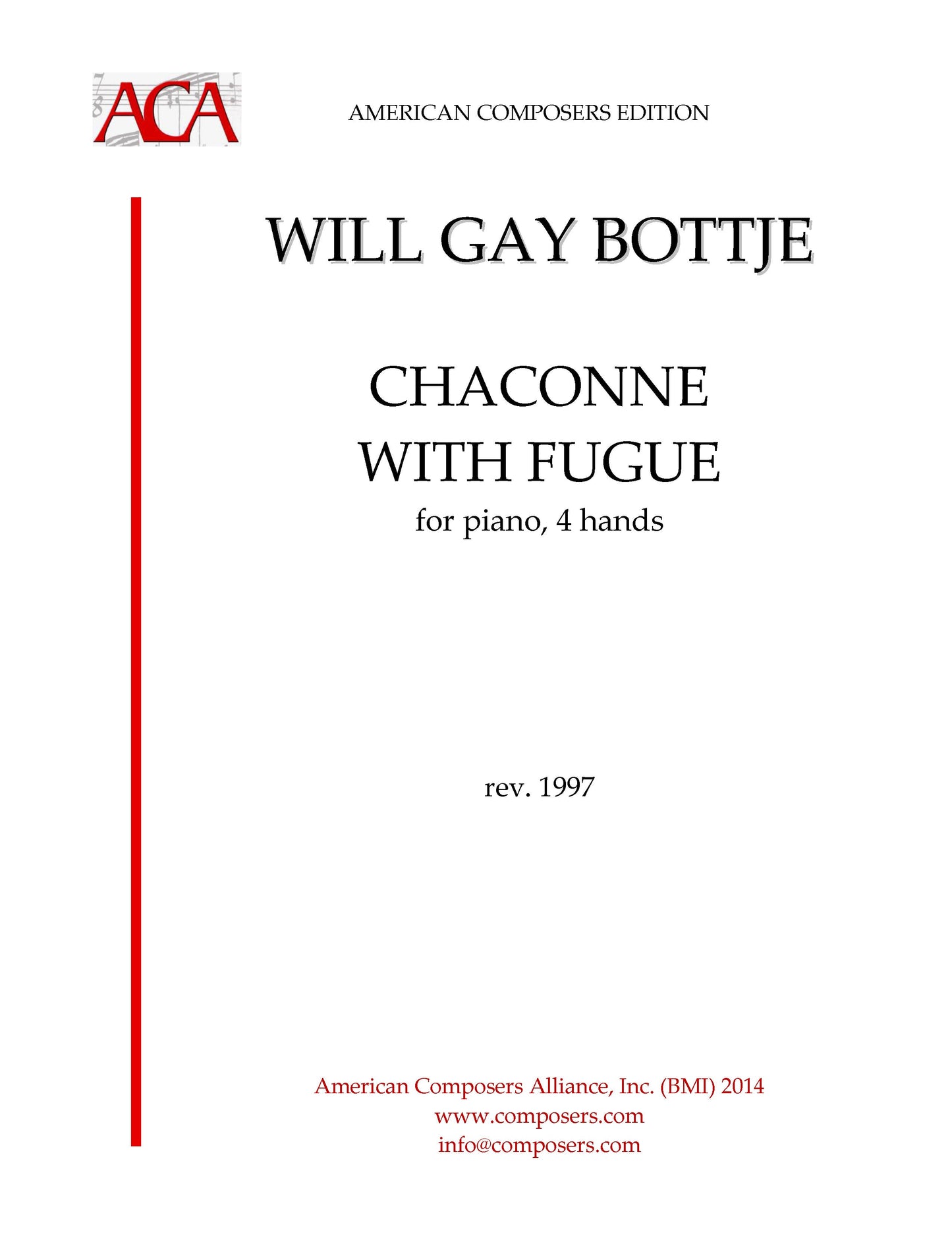 Chaconne with Fugue